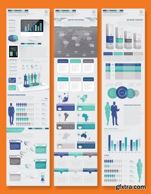 Big Set Of Modern Infographics