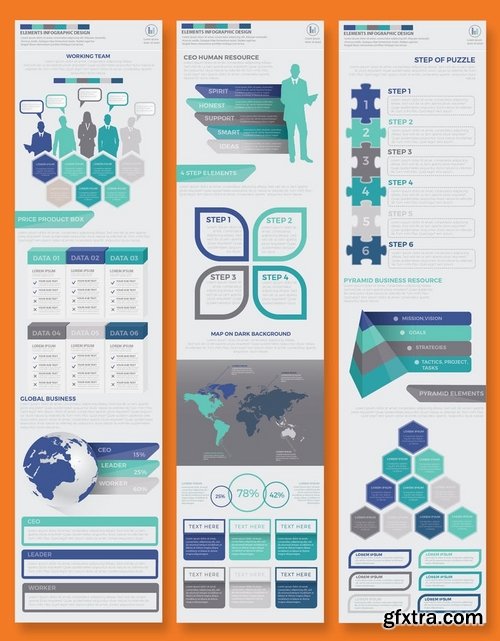 Big Set Of Modern Infographics