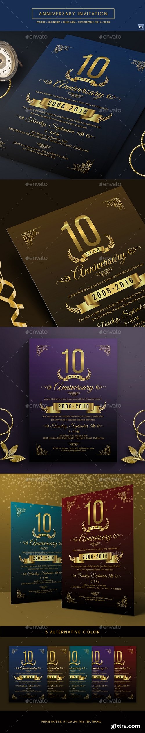 Graphicriver - Anniversary Invitation 17546141