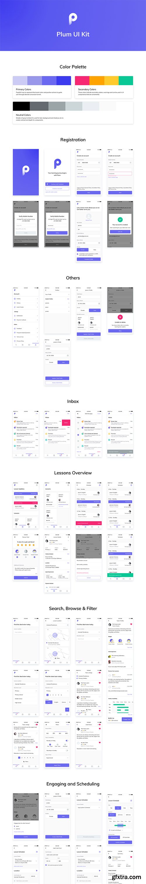 Plum iOS UI Kit