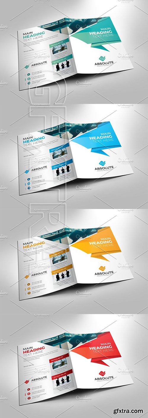 CreativeMarket - Corporate Presentation Folder 3068688