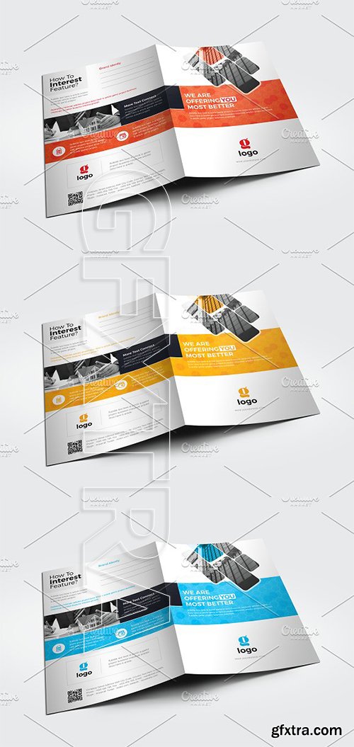 CreativeMarket - Corporate Presentation Folder 3068654