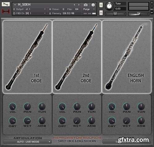 Hephaestus Sounds Sweet Oboe and English Horns v1.00 KONTAKT