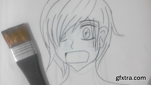 How to draw Emotion of face manga