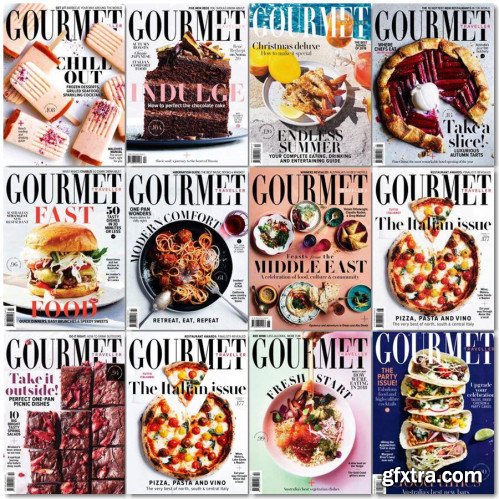 Australian Gourmet Traveller - 2018 Full Year Issues Collection
