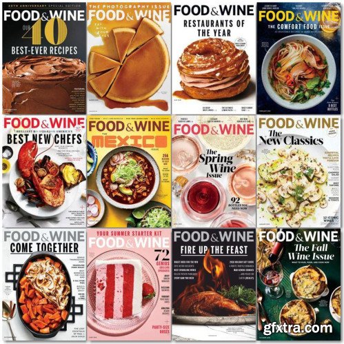 Food & Wine USA - 2018 Full Year Issues Collection