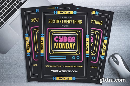 Cyber Monday Sale Flyer