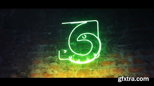 Videohive Neon Logo Reveal 16184476