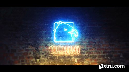 Videohive Neon Logo Reveal 16184476