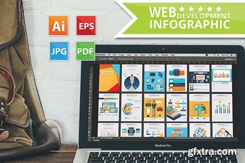 Web Development & SEO Infographics 19 Pages Design