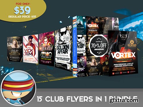 Black Friday Club Flyer Bundle