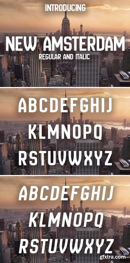 New Amsterdam Font