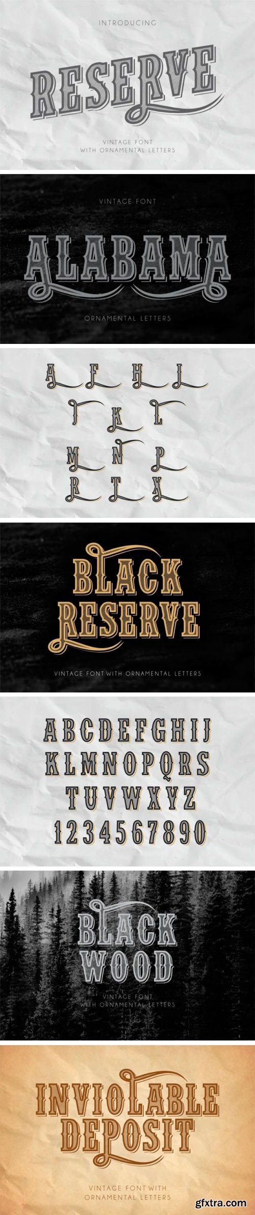 Reserve Font