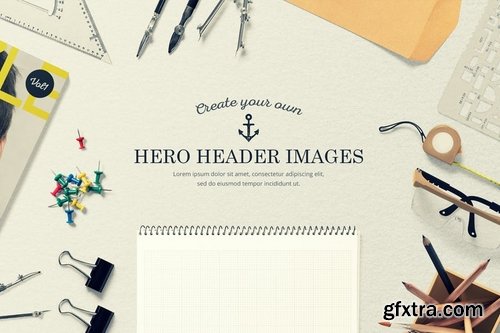 Hero Header Mockups Scene Generator