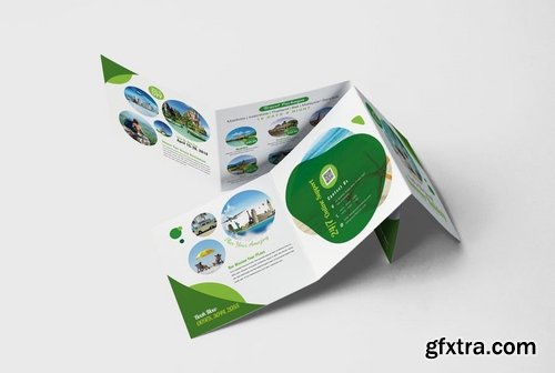 Travel Square Trifold Brochure