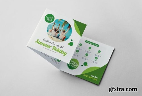 Travel Square Trifold Brochure