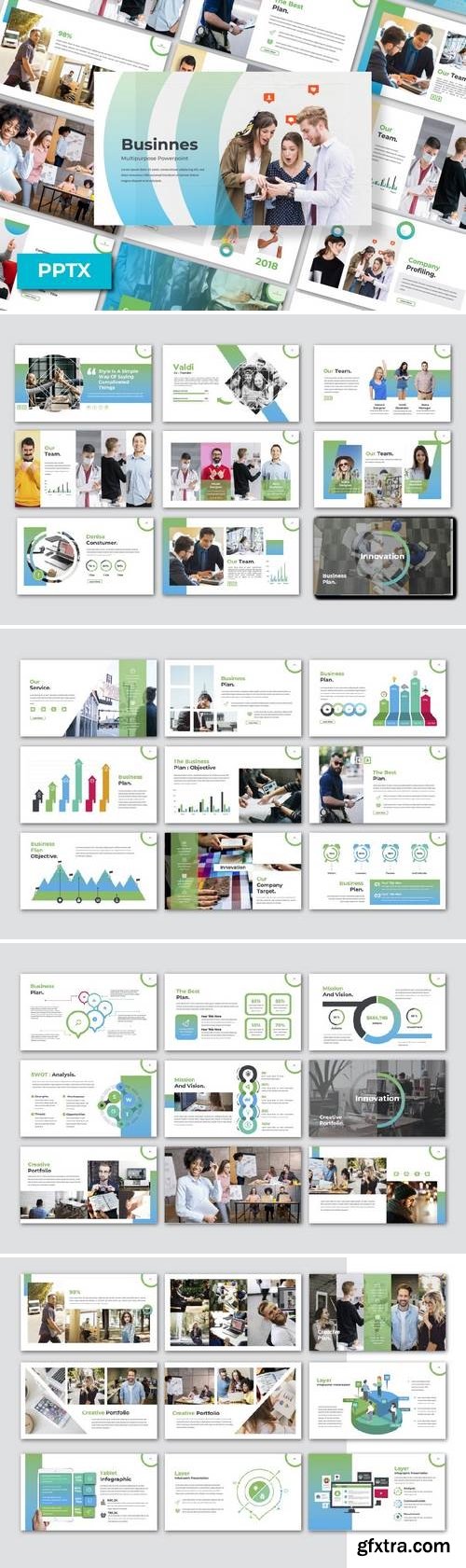 Business  - Powerpoint, Keynote, Google Sliders Templates