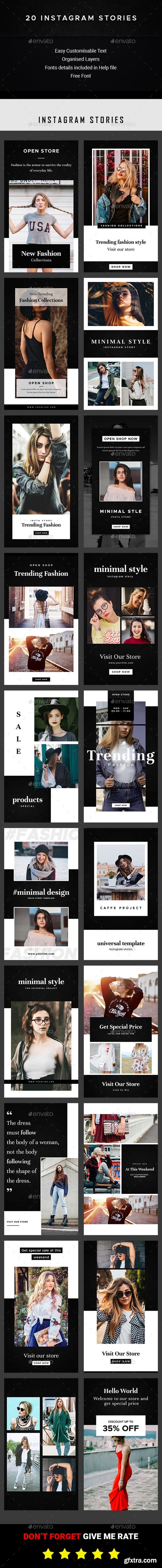Graphicriver 20 Instagram Stories 22882588