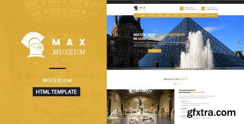 ThemeForest - Max Museum v1.0 - Historical & Artifacts Museum HTML Template - 18545667