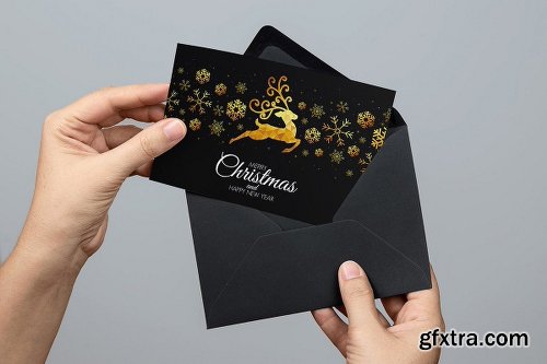 Christmas Colorful Greeting Cards