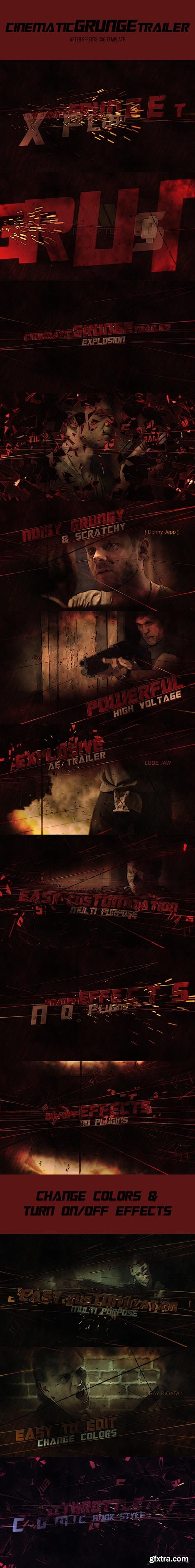 Videohive Cinematic Grunge Trailer 20427587