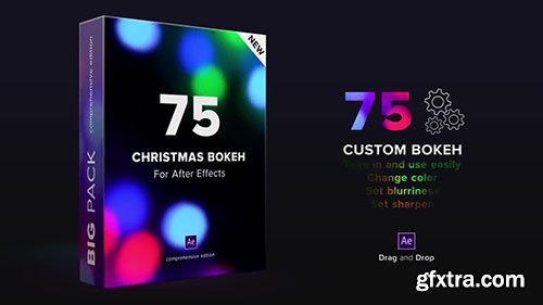 Christmas Custom Bokeh Pack - After Effects 144490