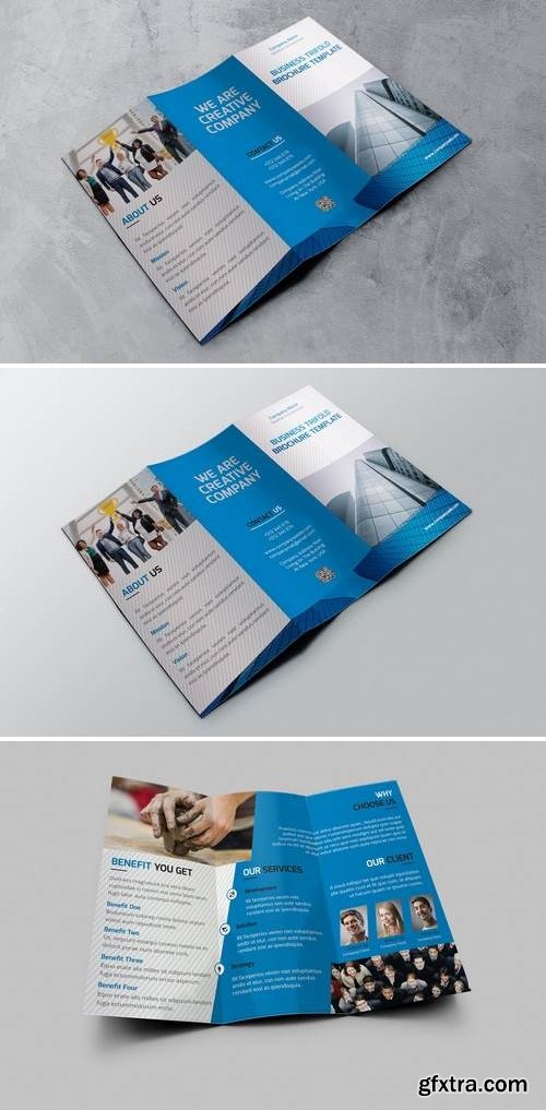 Company Trifold Brochure Template