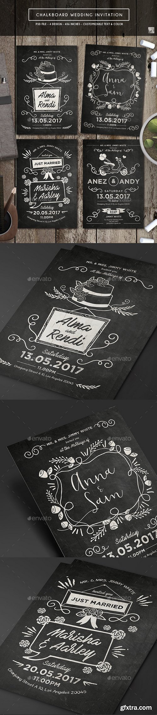 Graphicriver - Chalkboard Invitation 19289861