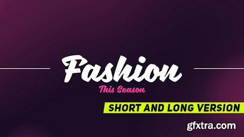 Videohive Fashion Promo Update V2 1659939