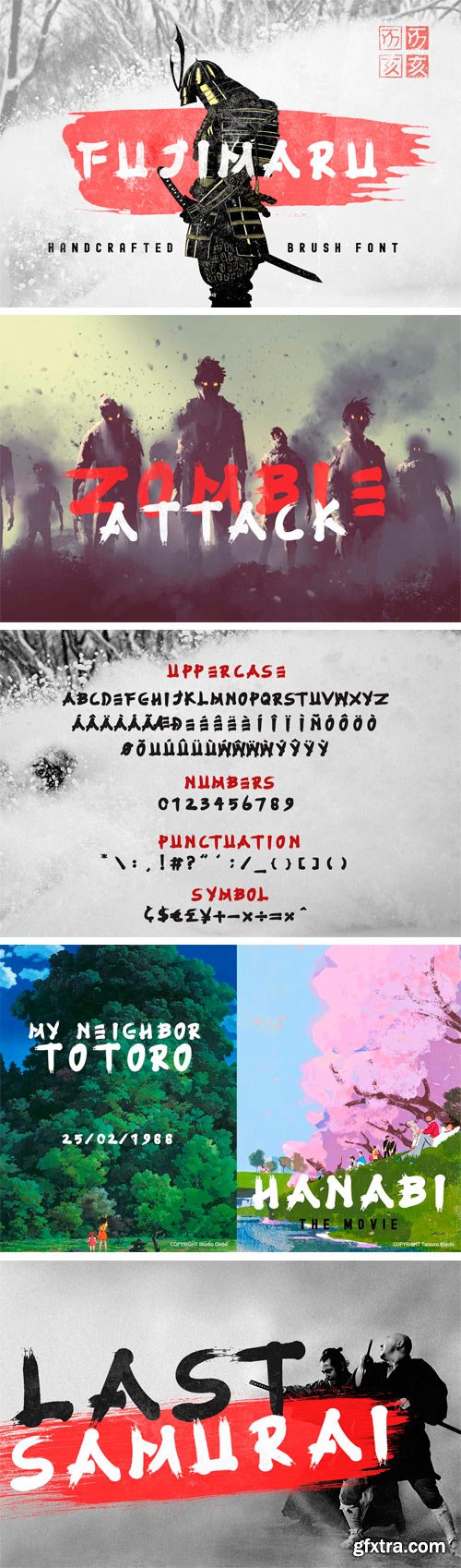 CM - Fujimaru - Ninja\'s Brush Font 2646145