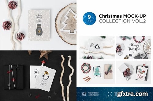 Christmas Mock-Up Collection Vol2