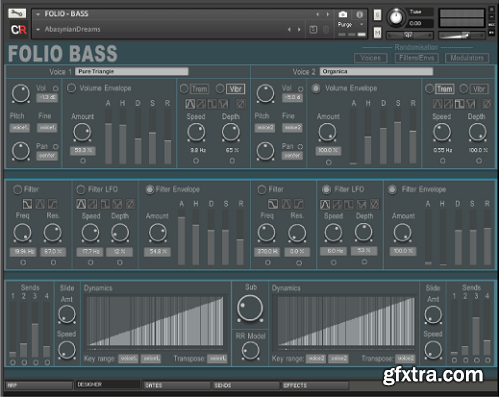 Channel Robot Folio Bass v1.1 KONTAKT-AWZ