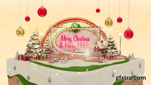 Videohive Christmas Card 20935617