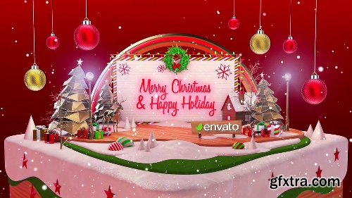 Videohive Christmas Card 20935617