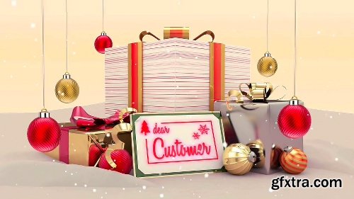 Videohive Christmas Card 20935617