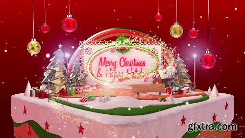 Videohive Christmas Card 20935617