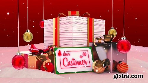 Videohive Christmas Card 20935617