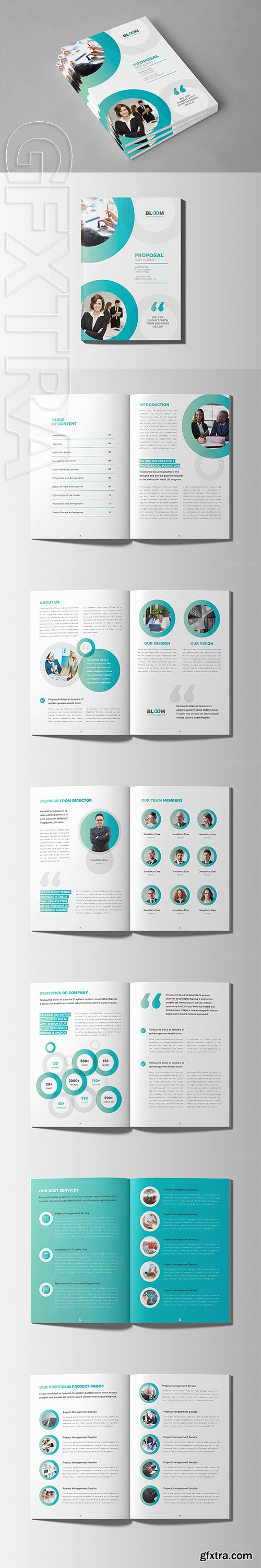 CreativeMarket - Business Project Proposal Design 3195682