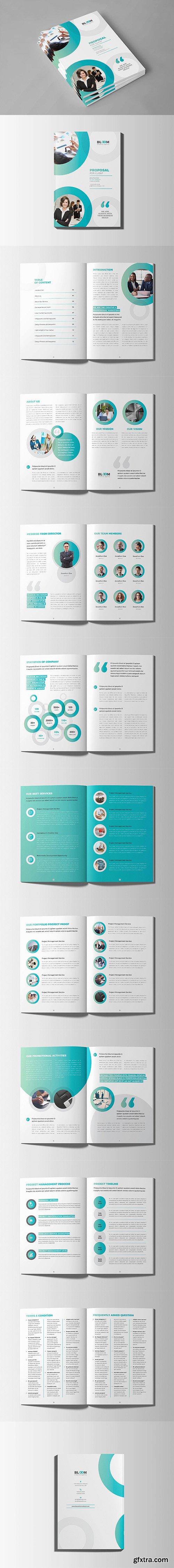 CreativeMarket - Business Project Proposal Design 3195682