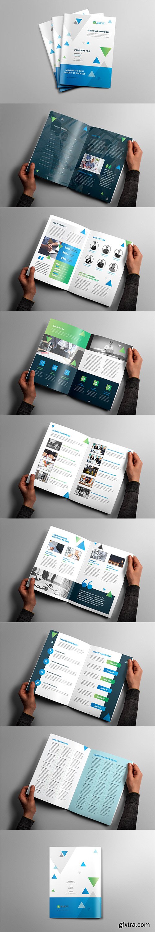 CreativeMarket - Business Project Proposal Design 3195667