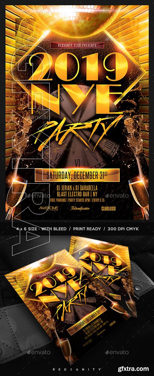 GraphicRiver - NYE Party Flyer 22828046