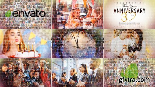 Videohive Elegant Slideshow Mosaic Photo Reveal 22744632