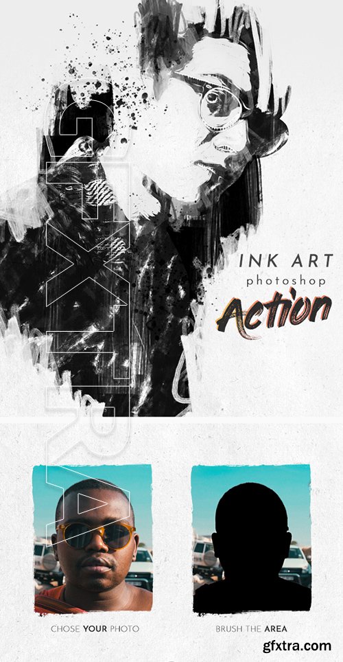 GraphicRiver - Ink Art Photoshop Action 22877053