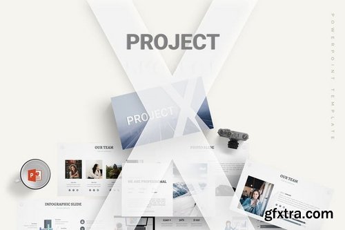 Project X - Powerpoint Keynote and Google Slide Templates