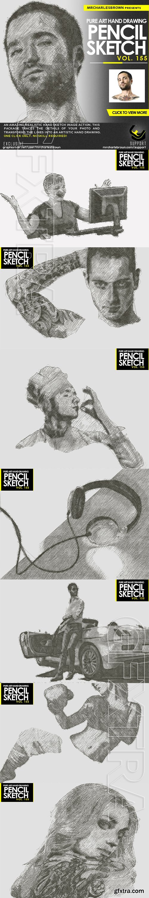 GraphicRiver - Pure Art Hand Drawing 155 – Pencil Sketch 22750848