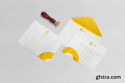 Classy Invitation Card Mockups