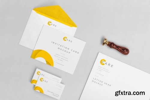 Classy Invitation Card Mockups