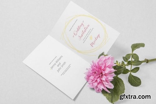 Wedding Card Mockups