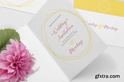 Wedding Card Mockups