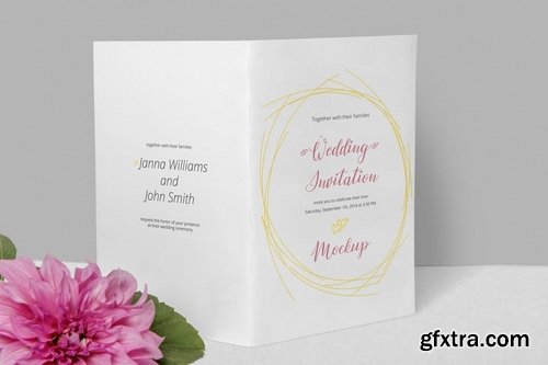 Wedding Card Mockups